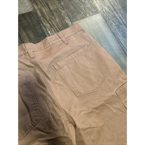 Harley Davidson Pink Brown Utility Jeans Men’s 36 x 34 Rose Khaki Denim NEW - Picture 8 of 11